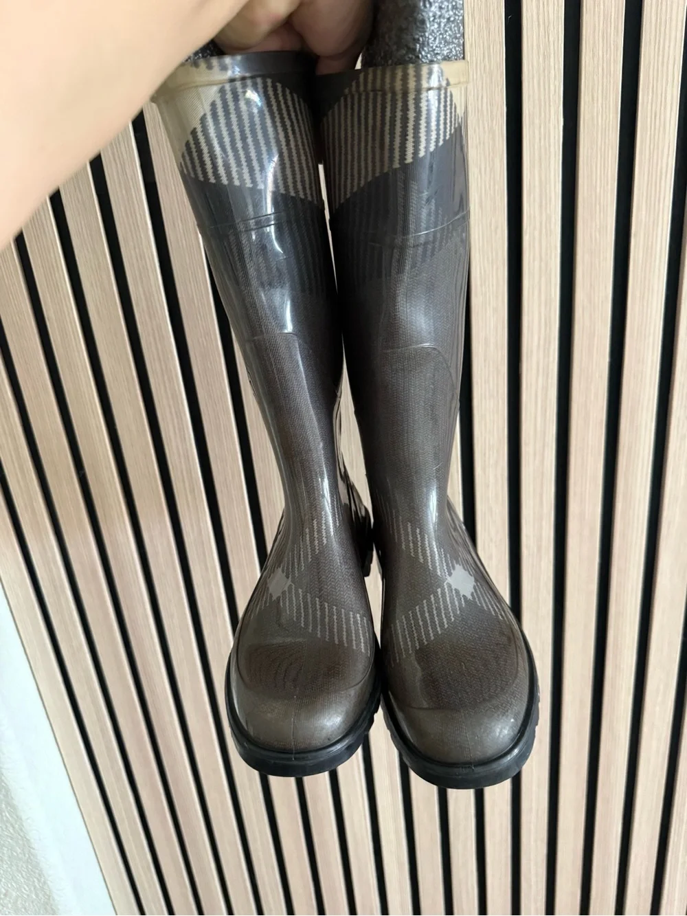 Burberry Women’s Tall Rain Boots